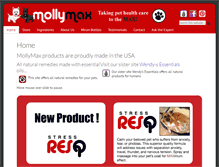 Tablet Screenshot of mollymax.com